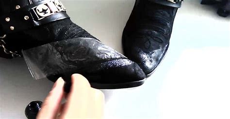 repair patent leather shoes peeled